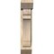 Ekena Millwork Olympic Slat Rough Sawn Bracket w/ Offset Brace, Douglas Fir, 6"W x 16"D x 28"H BKT0604X16X28OLY06RDF - alternate 2